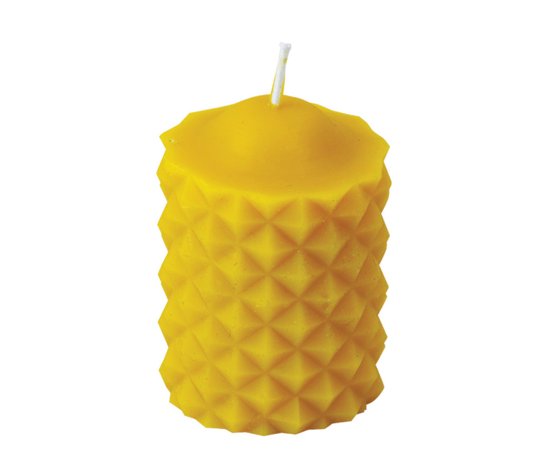 100% Pure Beeswax Pyramids Candles