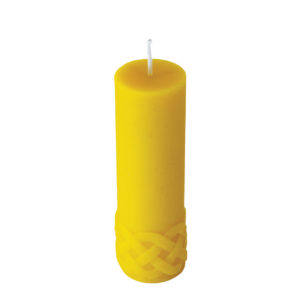 100% Pure Beeswax Tangled Candles