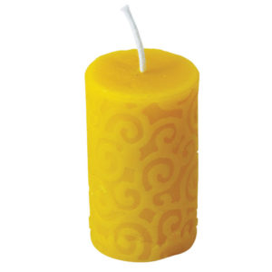 100% Pure Beeswax Wave Candles
