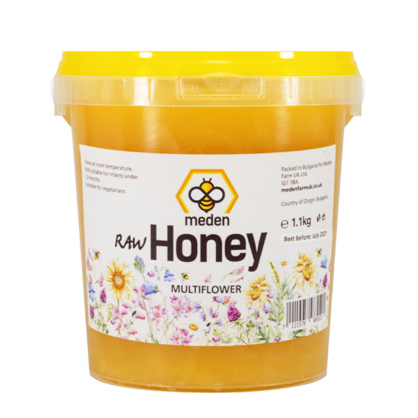 100% Pure Raw Organic Honey 1.1kg Unfiltered Unheated Unpasteurized Honey