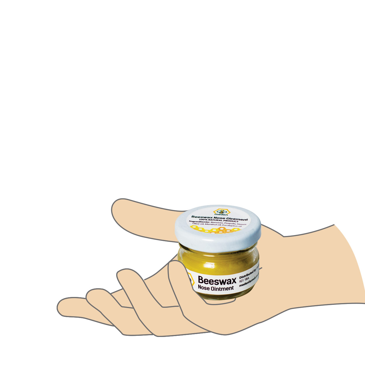 Beeswax Nasal Decongestant Ointment