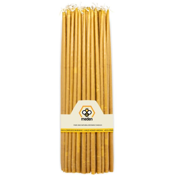 Beeswax Church Candles