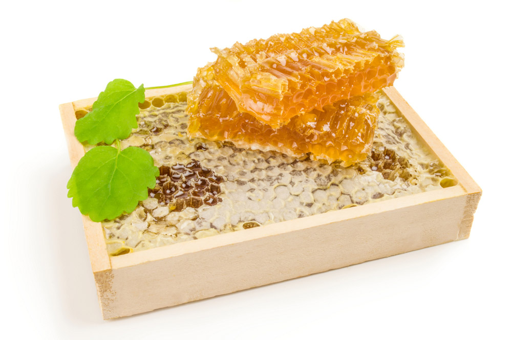 Wellmade Pure Raw Gourmet Honeycomb | Turkish Honey | All Natural Unfiltered Farm Fresh Honey Comb Piece in Protective Box | No Additives, No