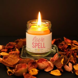 Love Spell Beeswax Candle