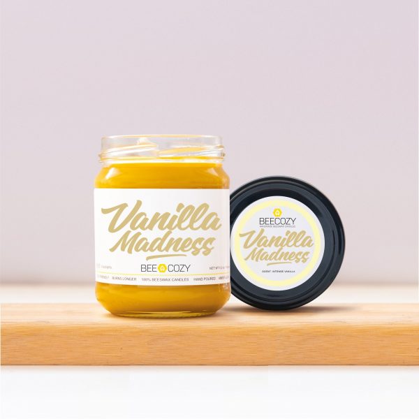 Vanilla Madness Beeswax Candles