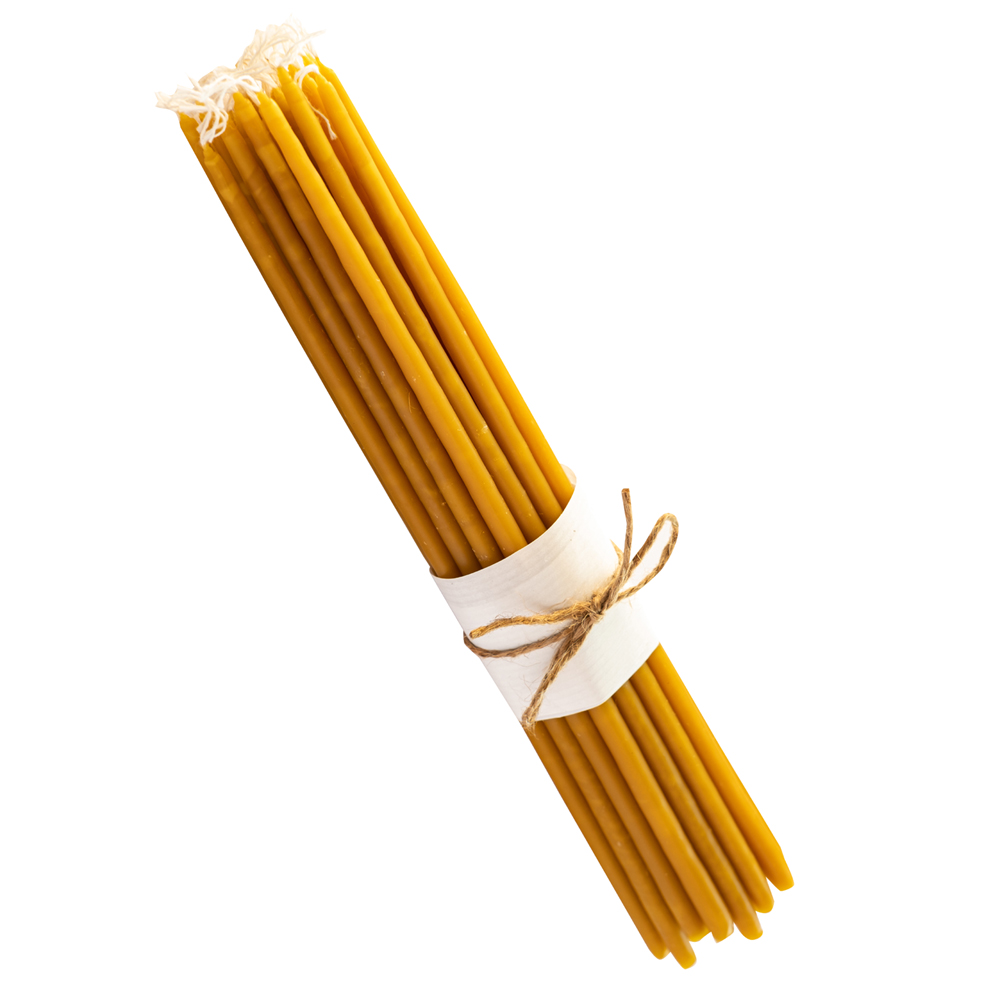 Candles bees wax packaging Prayer orthodox church Nice smell  #60-140,300-700pcs 